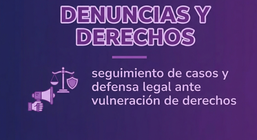 Imagen de denuncias y derechos.